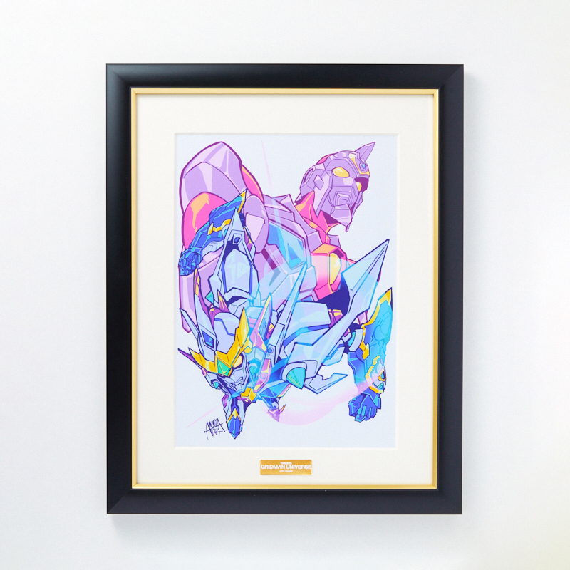 グリッドマンユニバース 雨宮哲 描き下ろしキャラファイングラフ